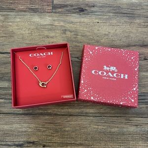 Coach necklace NWT